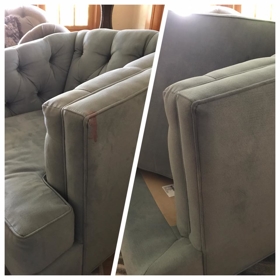 Executive Green Carpet Cleaning Before & After Photo