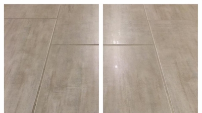 Executive Green Carpet Cleaning Before & After Photo